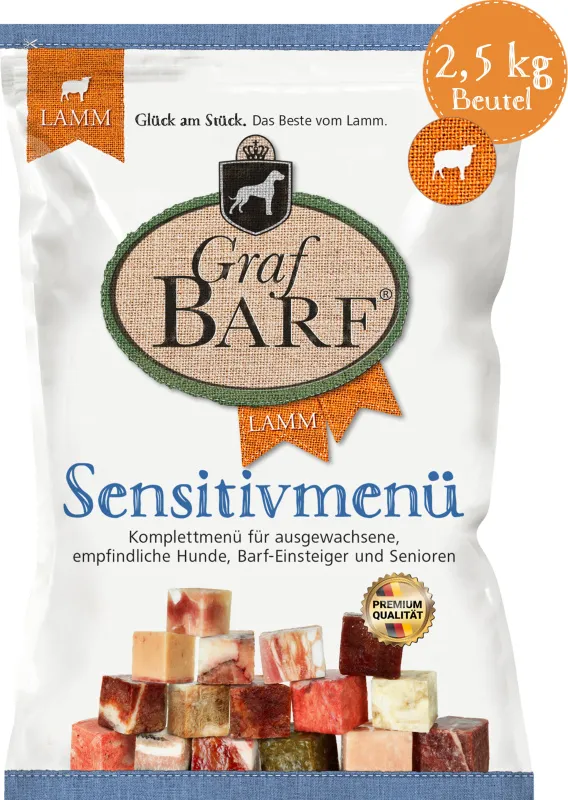 Graf Barf Sensitivmenü Lamm 2,5kg